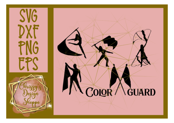 Download Color Guard Silhouette Bundle - Color Collection