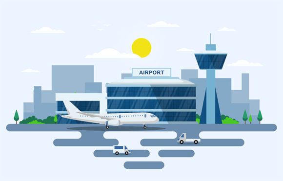 Download Aircraft Plane in Runway Airport - Runway Collection