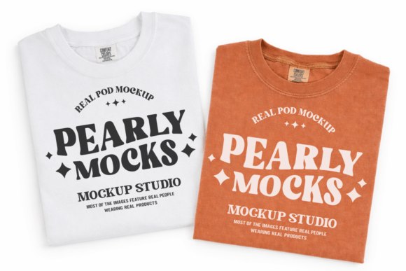 Download Comfort Colors C1717 Group Shirt Mockup - Color Collection