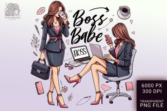 Download Girl Boss Entrepreneur Businesswoman Art - Woman Collection