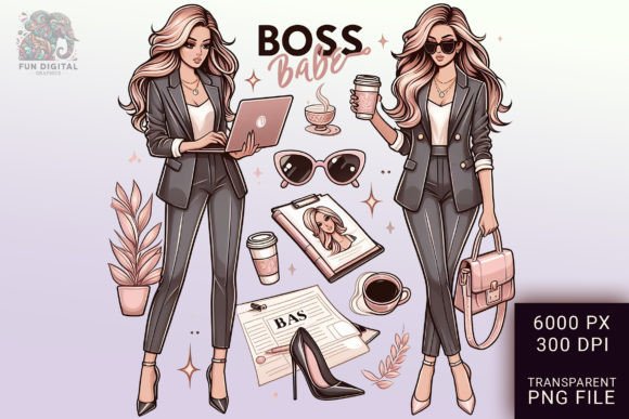 Download Girl Boss Entrepreneur Businesswoman Art - Woman Collection