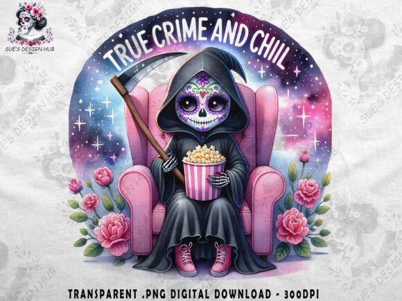Download True Crime and Chill – Cute Reaper - Crime Collection
