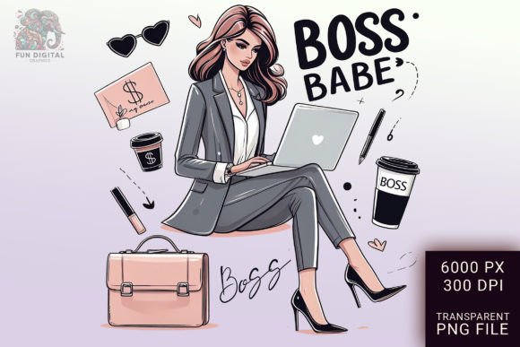 Download Girl Boss Entrepreneur Businesswoman Art - Woman Collection