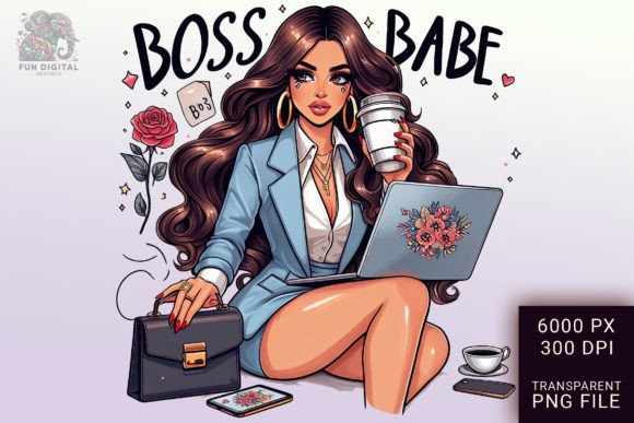 Download Girl Boss Entrepreneur Businesswoman Art - Woman Collection