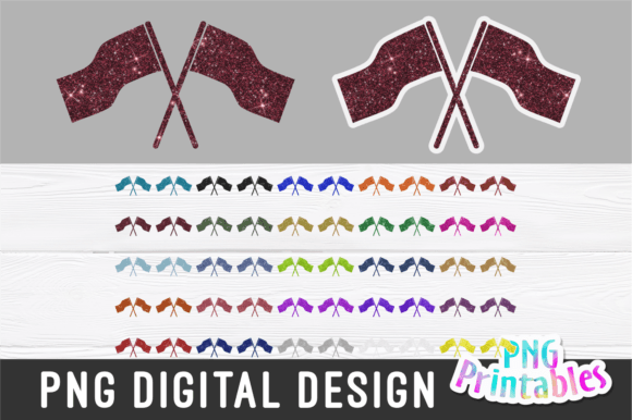 Download Glitter Color Guard Flags - Color Collection