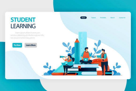 Download Landing Page for Student Learning - Learn Collection
